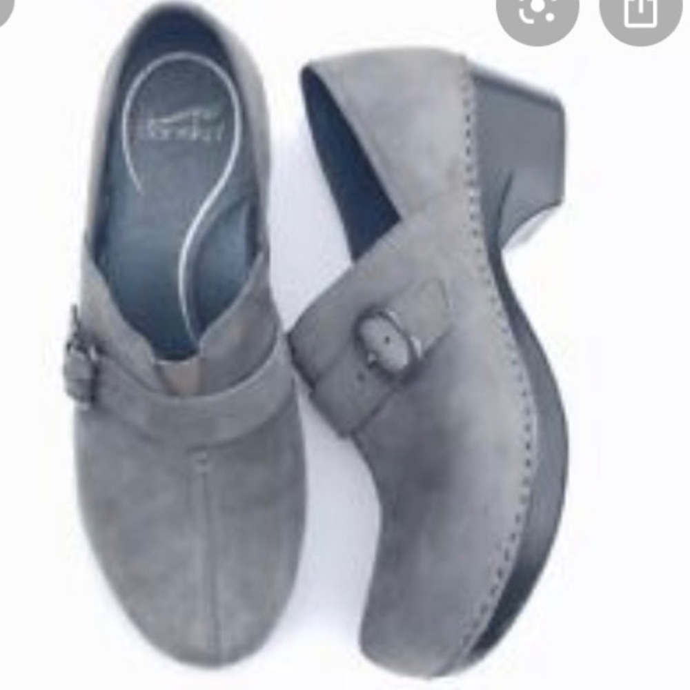 Dansko Gray Clogs- Size 38